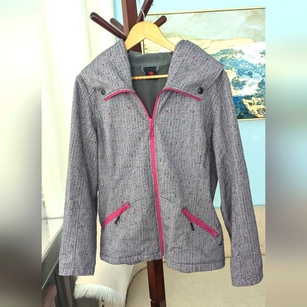 Hawke & Co. Sport Zip Up Jacket With Hood Size 1X
